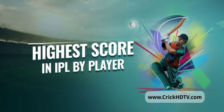 Batsmen with Highest Individual Score in IPL History