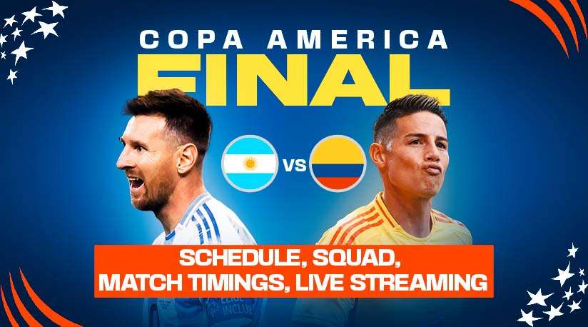 Copa America 2024 final: How to watch Argentina VS Colombia Matches Live Streaming