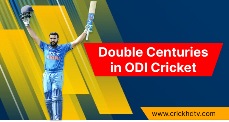 Double Centuries in ODI Cricket Mens: Top 10 Cricketers