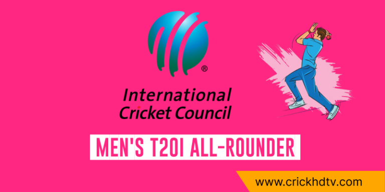 ICC Cricket Rankings – Men's T20I All-Rounder | Know the top Player Rankings