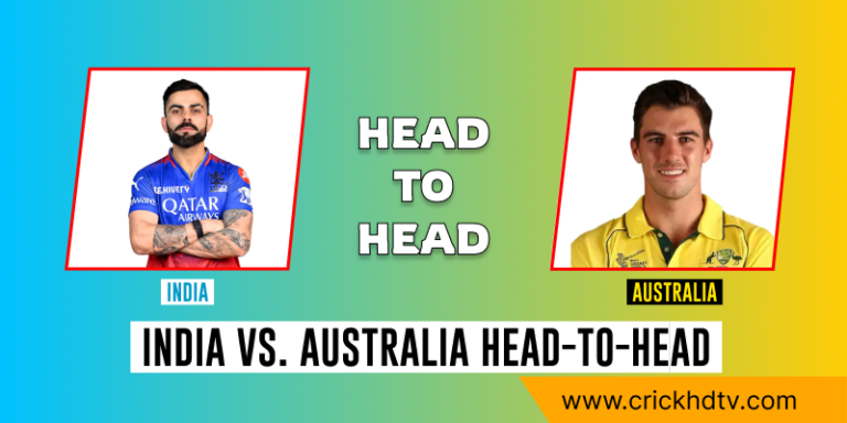 India vs. Australia Head-To-Head - The Best Team in 2024