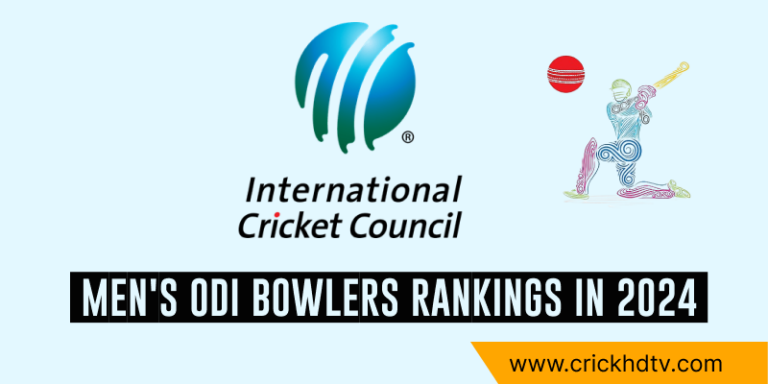 ICC Cricket Rankings - Men's ODI Bowlers Rankings in 2024